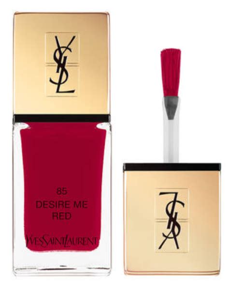 YSL LA LAQUE COUTURE NAIL POLISH 85 Desire Me Red